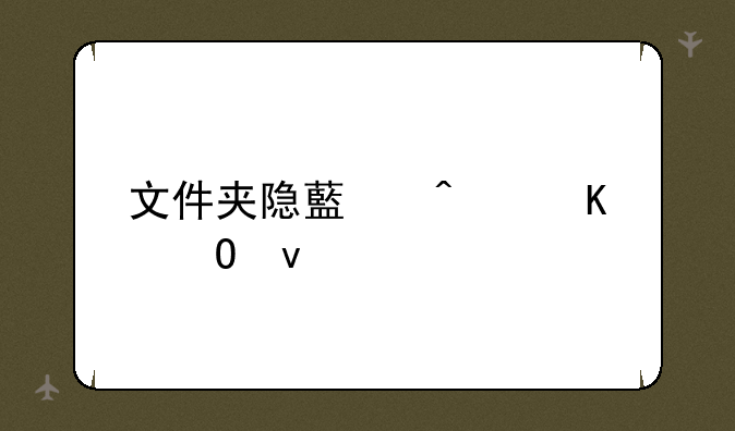 文件夹隐藏病毒专杀