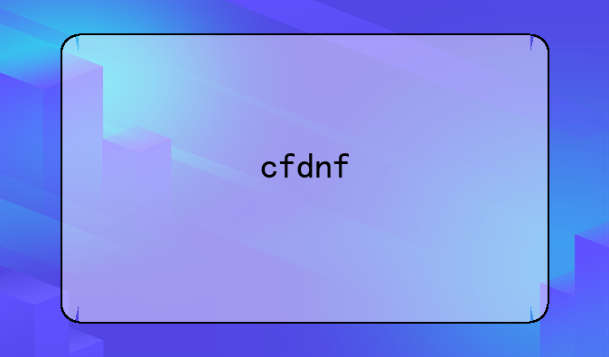 cfdnf