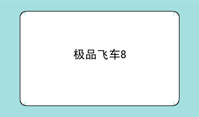 极品飞车8